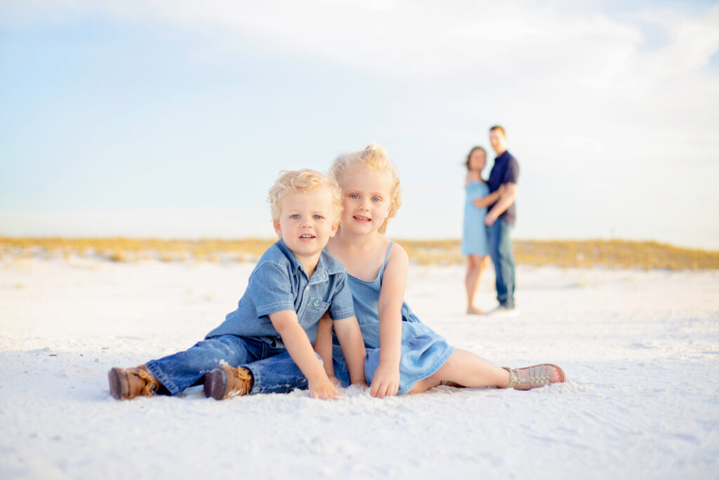 family beach photoshoot photo for photography blog