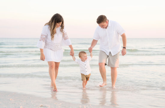 family beach photo for photographer blog